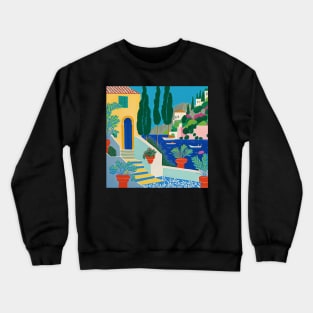 Days in Capri II Crewneck Sweatshirt